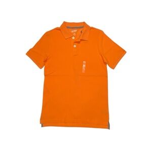 NWT‎ Arizona Jean Co Youth Orange Golden Poppy Polo Shirt Sz L 14/16